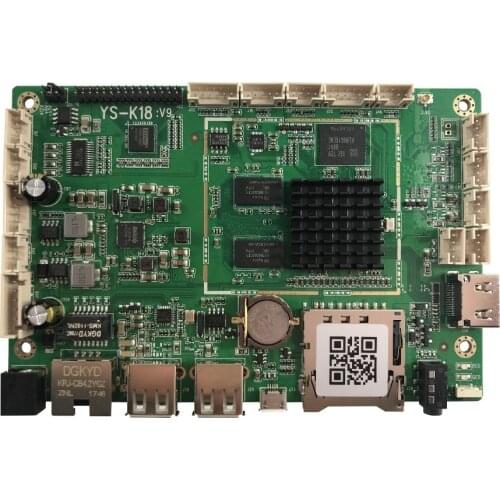 K18 Android board Support Android OS 5.1.1, with Rockchip RK3368 CPU which is Octa-Core and 1.5GHz