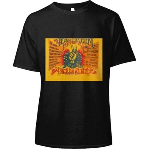 Texas International Pop Festival Poster Bb King Canned Heat Janis Joplin Psychedelic Rock Poster Classic TShirt