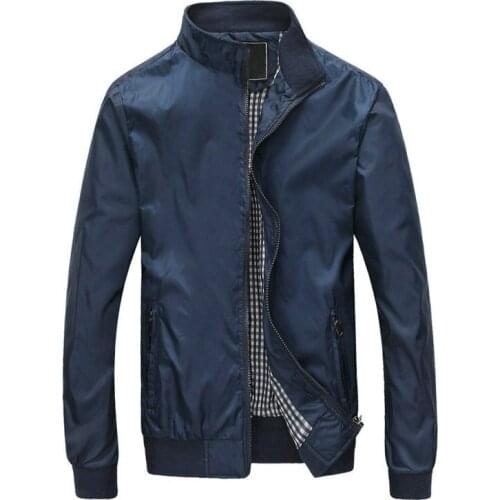 Drop shipping 2021 men autumn men jackets and coats Bomber Jacket outwear M-5XL AXP230