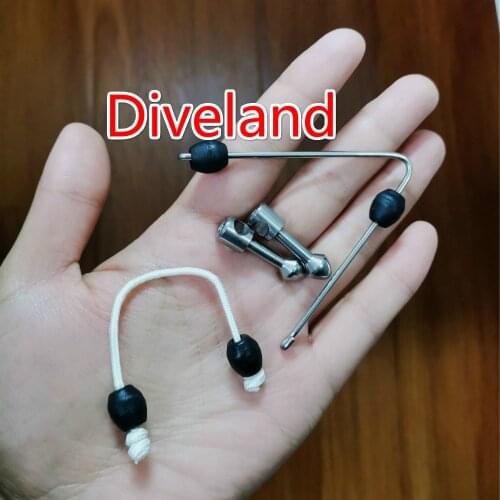 Spearfishing speargun bands tube spearfishing Gun rubber latex band wishbone stainless steel Accessories