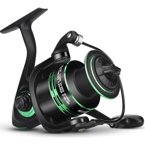 Fishing Reel Max Drag 8Kg Carp Spinning Reel 2000-6000 Spool Spinning Wheel 1PC Aluminium + 1PC Nylon Winding Cup