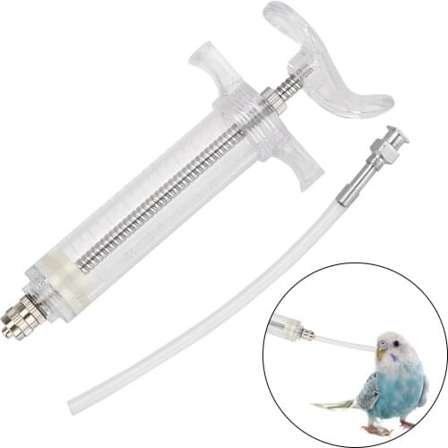 XINCHEN 20ml/50ml Parrot Feeding Syringe Pet Hand-raised Breastfeeder Feeding Bird Supplies