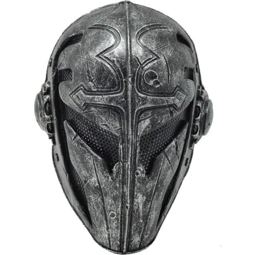 TB-FMA MASK CS outdoor Airsoft Wire Templar Plastic Fabric Paintball Mask (black) TB562