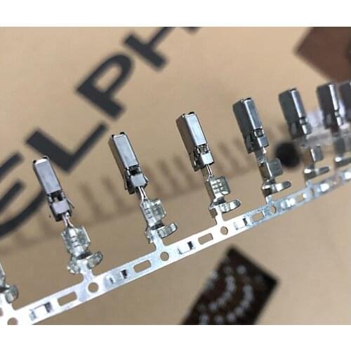 10/50/100pcs/lot Ignition Coil/Horn/Generator Crimp Terminals (Pins) For Repair Wire For VW AUDI 000979141E