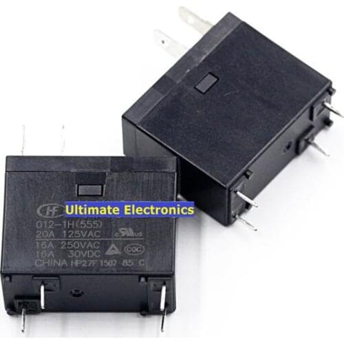 10pcs JQX-62F-012-1H HF62F-012-1H 16A Water heater