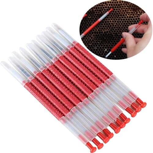 10pcs Queen Larva Apiculture Retractable Grafting Equipment New Supplies Beekeeping Queen Larvae Insect Pest Rearing Tools