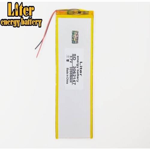 3062147 The tablet Polymer battery 3.7V,3200mAH,3062147 Polymer lithium ion / Li-ion battery for tablet pc