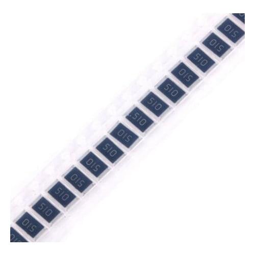 50 pcs 2512 SMD Chip Resistor 51 ohm 51R 510 1W 5% Passive Components Resistors good