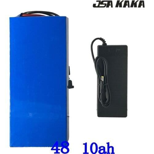 48V e-bike battery 48v 13ah Electric Bike Battery 48V 8AH 10AH 13AH lithium battery for 48V 500W 750W 1000W motor+2A charger
