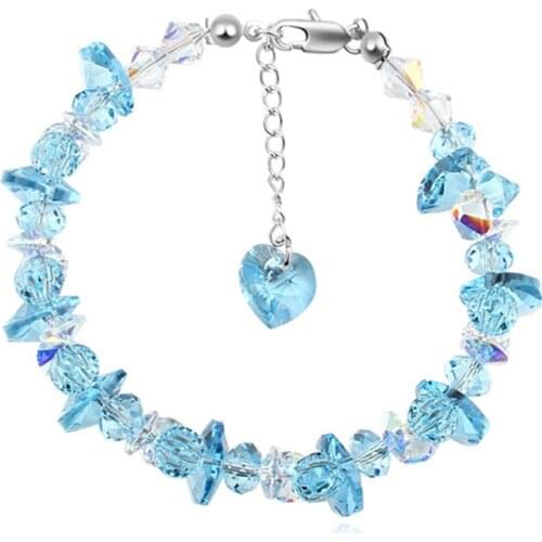 Baffin Beads Wedding Jewelry Hand Chain Bracelet Bangles Crystals From Swarovski High Quality Pulseiras for Women Best Friends