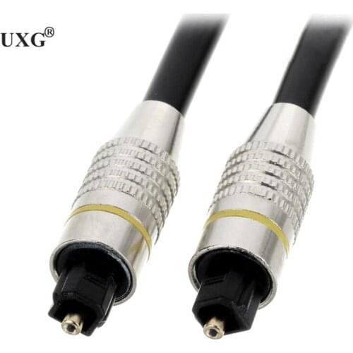 Toshiba Digital Optical Audio Toslink Male to Toslink Male Audio Cable Gold Connector adapter converter 1m 3ft 3M 5M