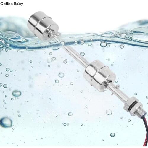 Double Ball Float Switch Water Level Controller Stainless Steel Switch Liquid Level Sensor for Swimming Pools Water Tanks Tools