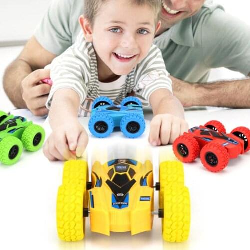 Double Sided Inertial Sliding Stunt Off-Road Car Children Educational Toy Gift