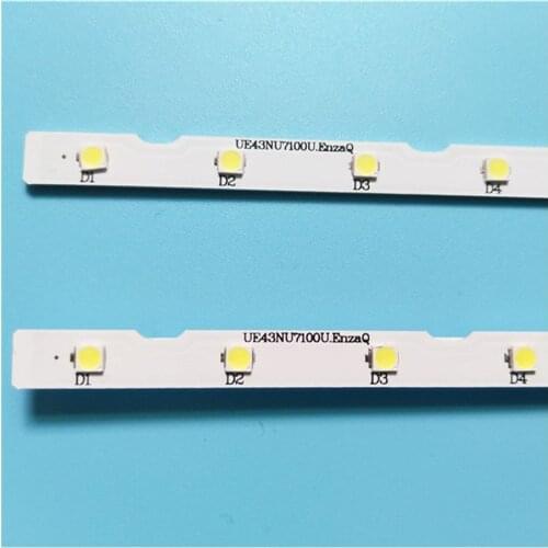 TV Lamps LED Backlight Strips For Samsung UN43NU7100F UN43NU7090F UN43NU7090G UN43NU7090K 43" HD TVs Bars Kit LED Bands Rulers
