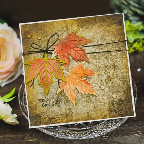 Leaves Metal Cutting Dies Leaf Steel Craft Die Cut New 2020 for Card Making Home Party Decoration