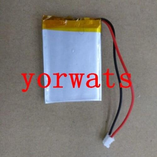 New Hot A Rechargeable Li-ion Cell 3.7V polymer lithium battery 503448 053448 plug 2 driving recorder MP3