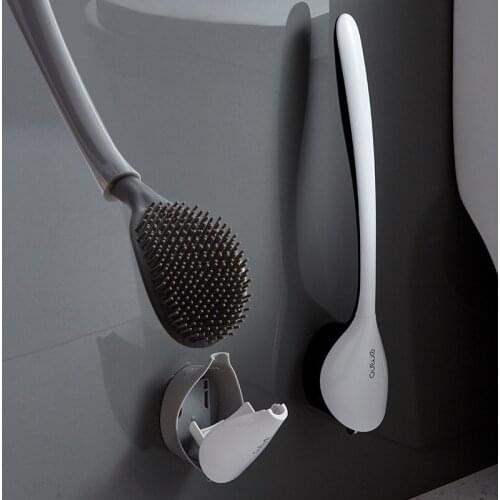 The New Toilet Brush Is Suitable For The Bathroom Floor Cleaning Tool To Brush The Wall Long Handle Cleaning Brush