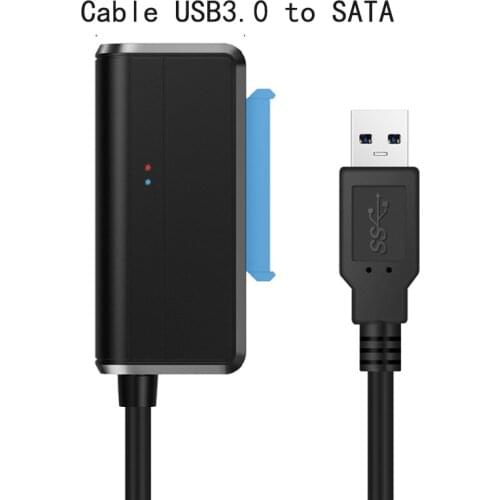Newest USB3.0 Easy Drive Sata Cable USB3.0 To SATA Adapter Cable 2.5/3.5 Inch Hard Drive Data Cables Sata To Usb 3.0 Sata Usb