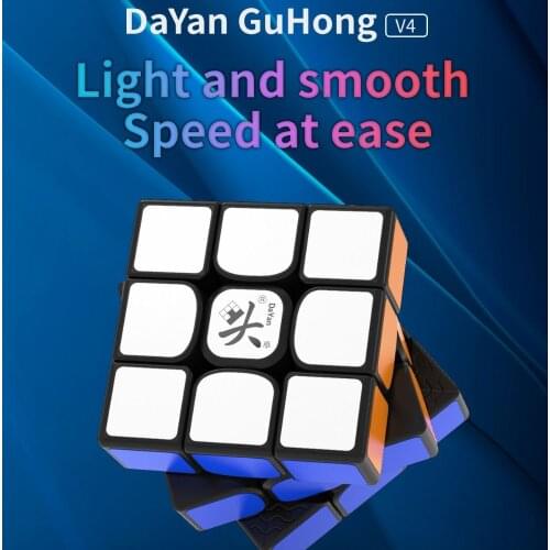 New DaYan Guhong V4 M 3x3x3 Magnetic cubo Magico Gu Hong V3M Speed cube Da yan Profissional cube puzzle Kid Game Educational toy