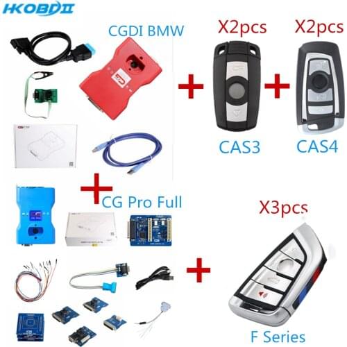 Original CGDI for BMW Key Programmer CG Pro 9S12 Full Version CAS3 433/315/868 MHZ CAS4 433/315/868MHZ F Series CAS4 Car Key