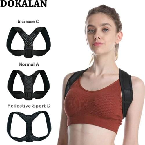 Back Support Posture Corrector Adjustable Spine Health Corrector De Postura Pain Brace Support Belt Cinta Modeladora Feminina