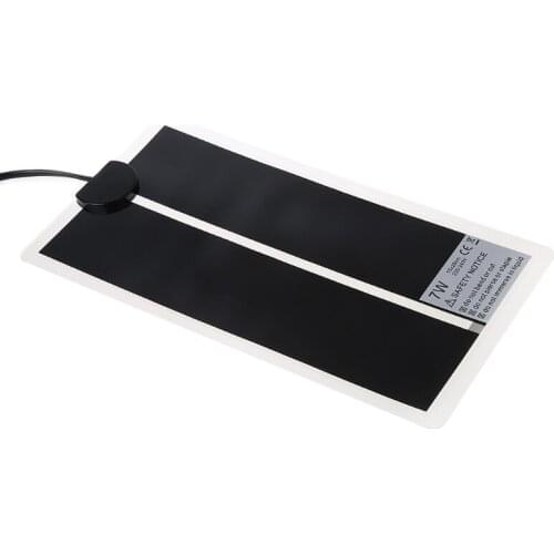 Adjustable Temperature Pet Heating Warmer Amphibians Bed Mat 220-240V EU Plug D0AC