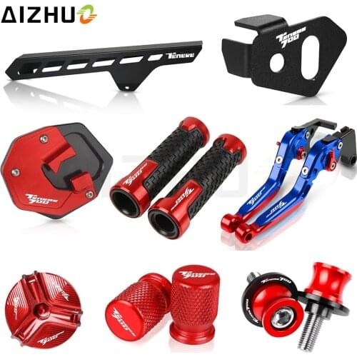 Motorcycle Brake Clutch Levers Handlebar Side Stand Enlarge Stand Screws FOR YAMAHA TENERE 700 T7 Rally XTZ700 XT700Z 2019-2021