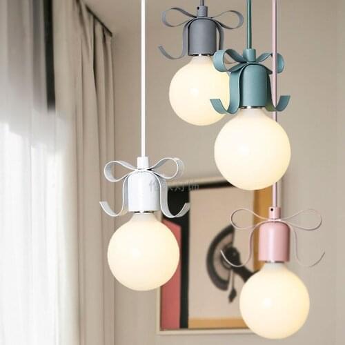 LED Pendant Lights Nordic vintage loft pendant light with Square lamp shade lamps for living room lighting E27 85-260V