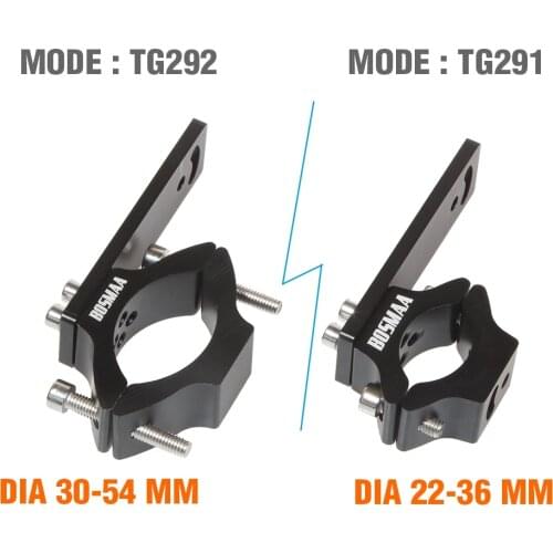 Universal Mount Motorcycle Car accessorie TG29 Hole LED Headlight Expansion Bracket Driving Lamp Holder 22-54mm Clamp Bracket