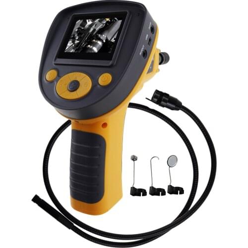 Recordable Video/Photo Inspection Camera 2.4" Colored LCD w/ 1M Flexible tube 8.5mm Diameter in LED Light