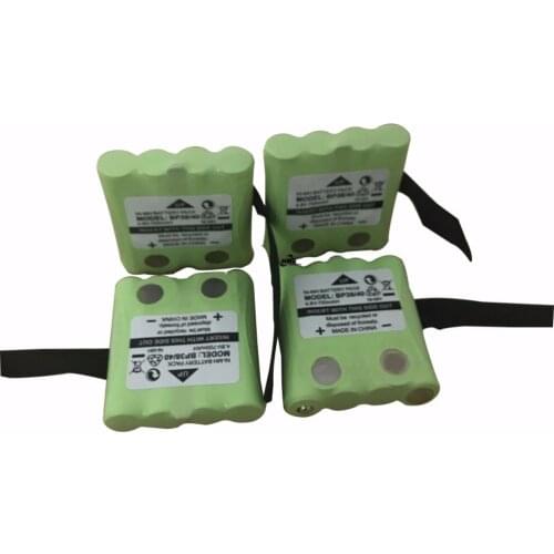 4 Pack NI-MH Battery Replacement For Uniden Radio BP-38 BP-40 BT-1013 4.8V 700mAh For MOTOROLA TLKR T4 T6 T8 Cordless