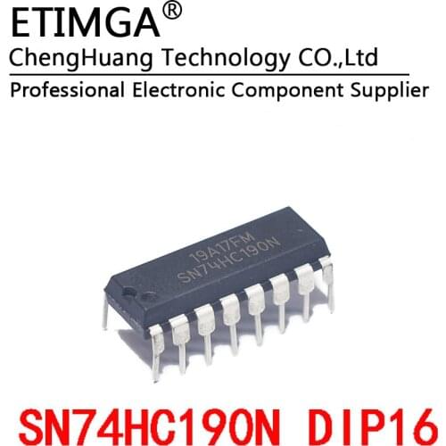 5PCS/LOT SN74HC190N 74HC190 Voting Unit Decimal Increasing Order Voting DIP-16