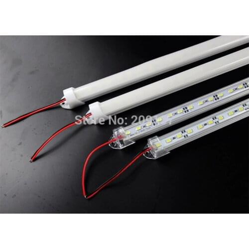 5630 LED Bar Light 5630 SMD 36LEDs/50cm LED strip DC 24V 5630 LED Tube Hard LED Strip Lamp Free shipping