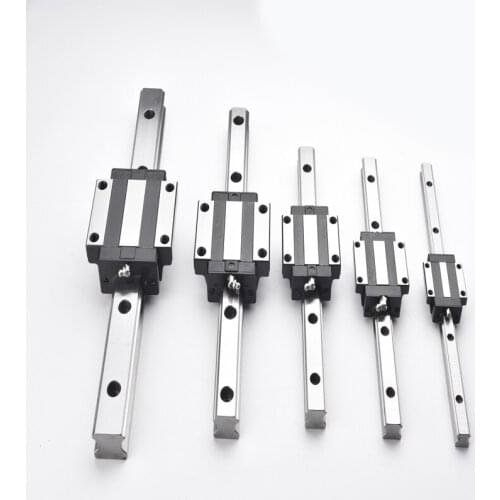 Customized factory linear motion guide rail width HGH HGW 15mm 20mm 25mm 35mm 45mm 55mm