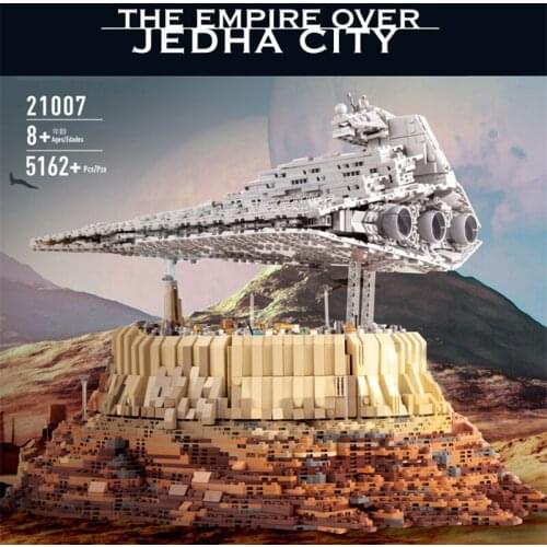 MOULD KING 21007 Classic Series Building Blocks adult Bricks Toy Imperial Space Ship Star Destroyer Toys 5162+PCS Build Model