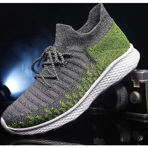 Men Sneakers Dropshipping Breathable Walking Sneakers New Mesh Men Casual Shoes Lightweight Comfortable Zapatillas Hombre