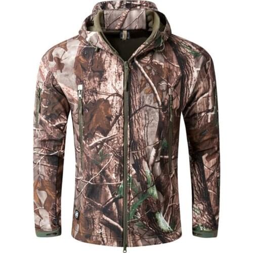 Shark Skin Soft Shell V4 Outdoors Military Tactical Jacket Men Waterproof Windproof Coat Hunt Camouflage Army Clothing