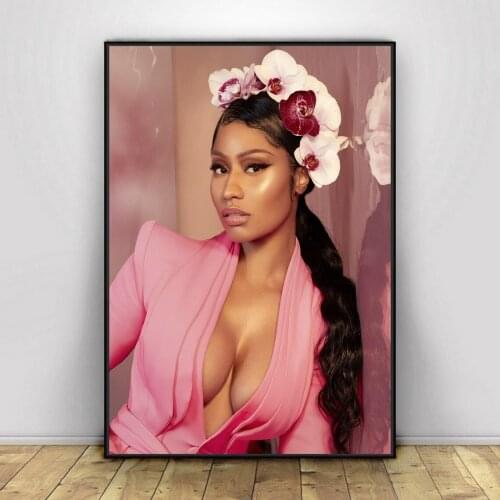 Nicki Minaj Poster Music Singer Star Canvas Poster Wall Painting Home Decoration ( No Frame )