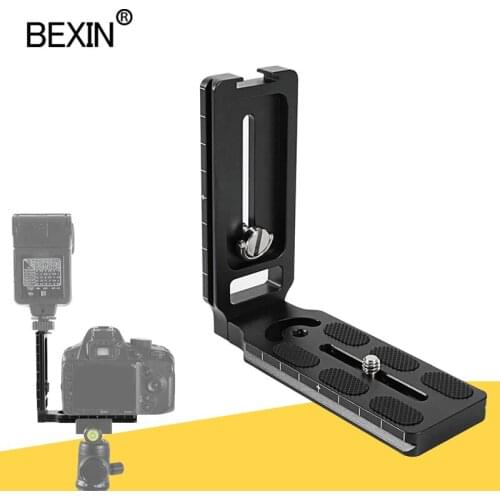 New CF01 universal SLR camera L plate camera quick release plate fixing L bracket for CamFi controller arca Swiss camera