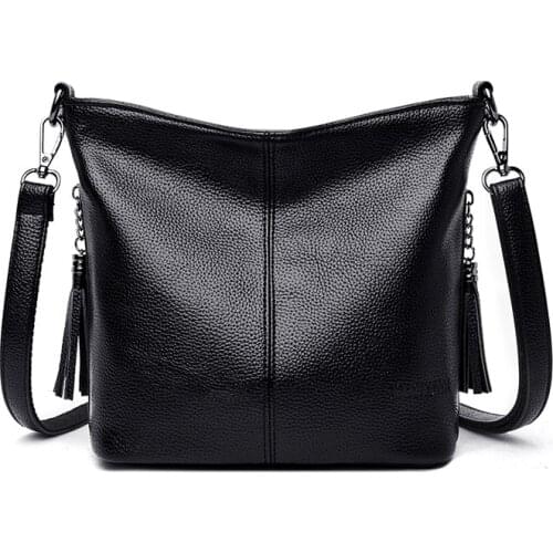 2021 New Luxury Lady Handbag Brand Fashion Messenger Bag Lady PU Leather Soft Leather Shoulder Bag Large Capacity Bag