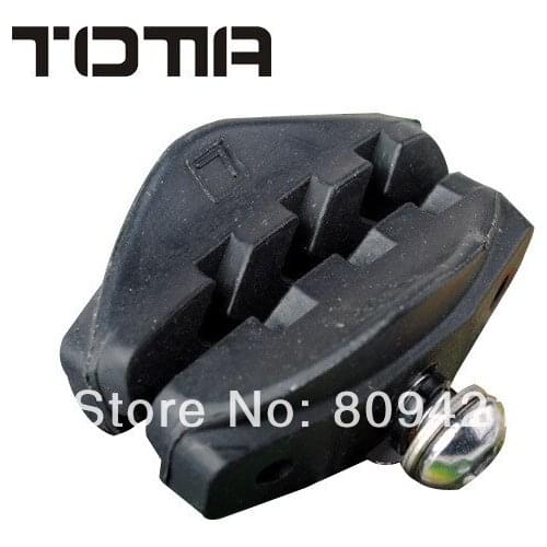 Whole Sale 100pairs/lot TOTTA R701 road bike brake pads folding bike bicycle V brake rubber brake blocks 0.053gram