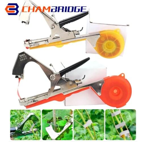 Potable Tying Machine Set Plant Garden Plant Tape tool Tapener Hand Tying Binding Machine For Tapes Home Garden Tools