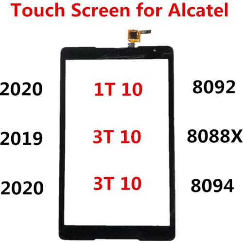 Touch Screen For Alcatel 3T 10.1" 8088X Touchscreen Digitizer Sensor LCD Display Front Glass Outer External Panel Replace Parts