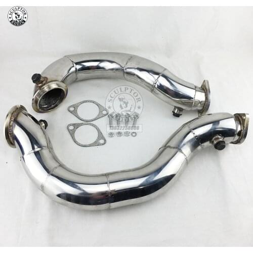 Dump pipe dump tube N54 N54B30 Downpipe 135i 335i 335is 1M E82 E88 E90 E91 E92 E93 Twin turbo exhaust down pipe dumppipe