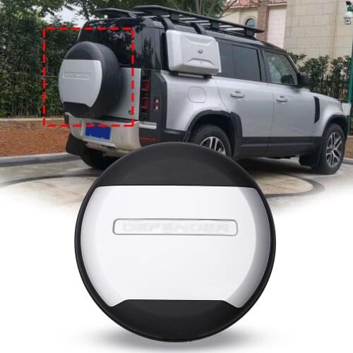 High quality ABS Spare Tyre Cove Plastic Spare Tire Cover Fit For 2020 land rover defend