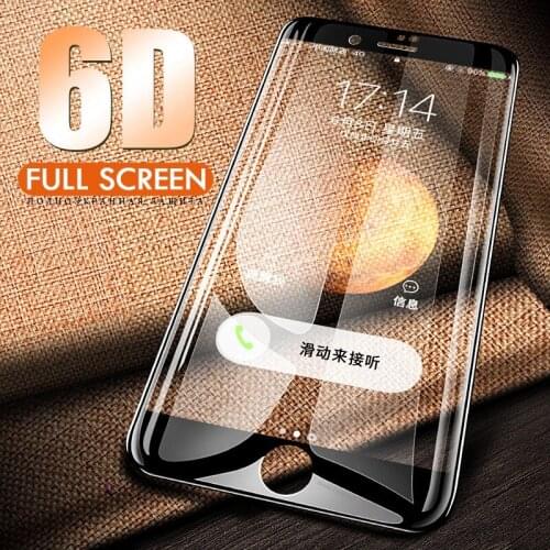 Full Cover 6D Edge Tempered Glass For iPhone 11 Pro Max 6 6s 7 8 Plus Screen Protector For iPhone X XR XS Max Film Protection