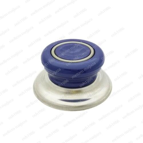1 PCS Universal Replacement Cookware Kitchen Accessory Knob Screw Handle Pan Hand Grip Handle Cover Navy HT-TT0002-11