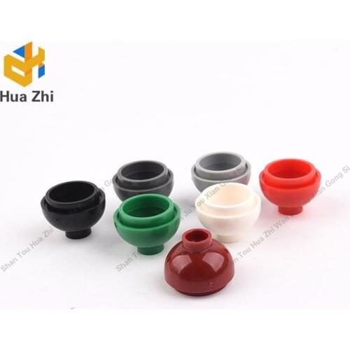 Building Blocks Parts 15395 10PCS Brick Round 2 x 2 Dome Bottom [Open Stud] LEGOING MOCS Education