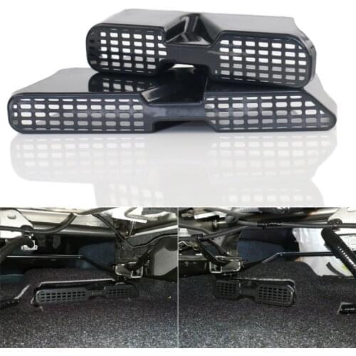 2pcs For Toyota RAV4 2013 2014 2015 2016 2017 Car Under Seat Outlet Heater Floor Air Duct Vent Grille Air Conditioner Cover Net