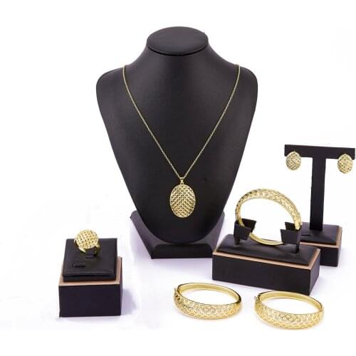 2021 May Morocco hot selling accessories wedding jewelry set for women traditional jewelry set copper high quality jewelry set